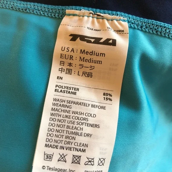 TSLA women’s M zipper front rash guard SPF guard surf board beach pool swim - Picture 4 of 4